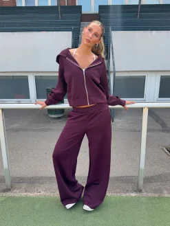 Kat sweatpants - Mørkelilla