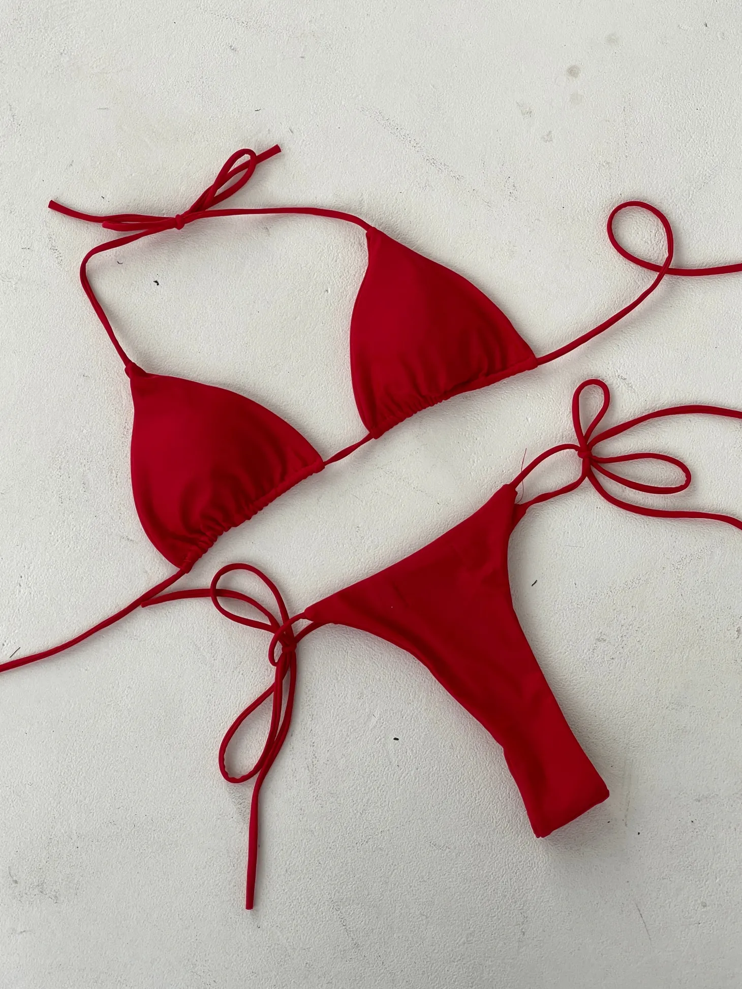 Khadija bikini - Rød