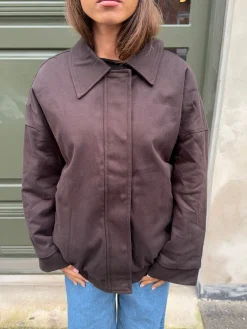 Kimma bomberjakke - Brun