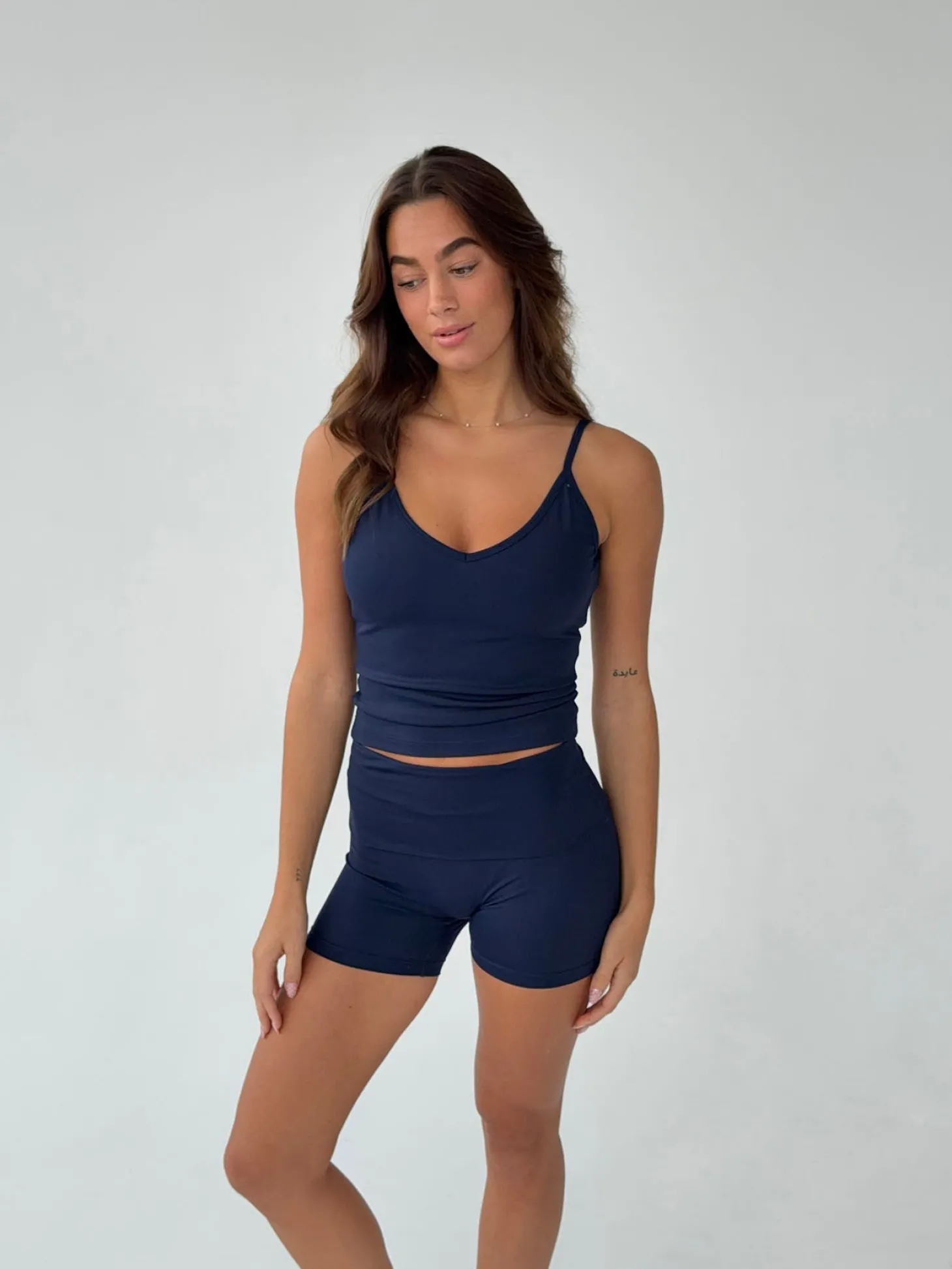 Lively v-neck tank top - Midnight