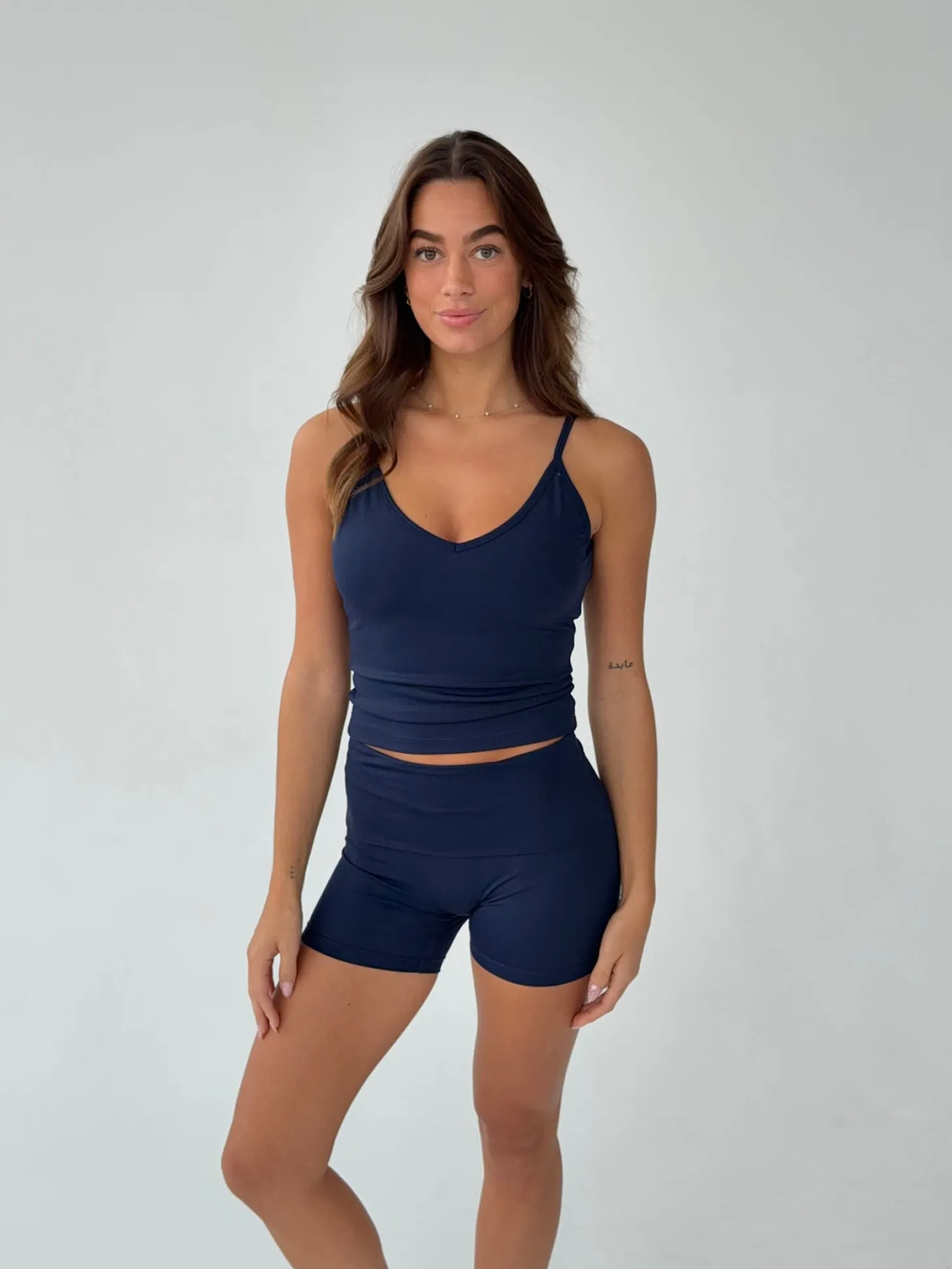 Lively v-neck tank top - Midnight