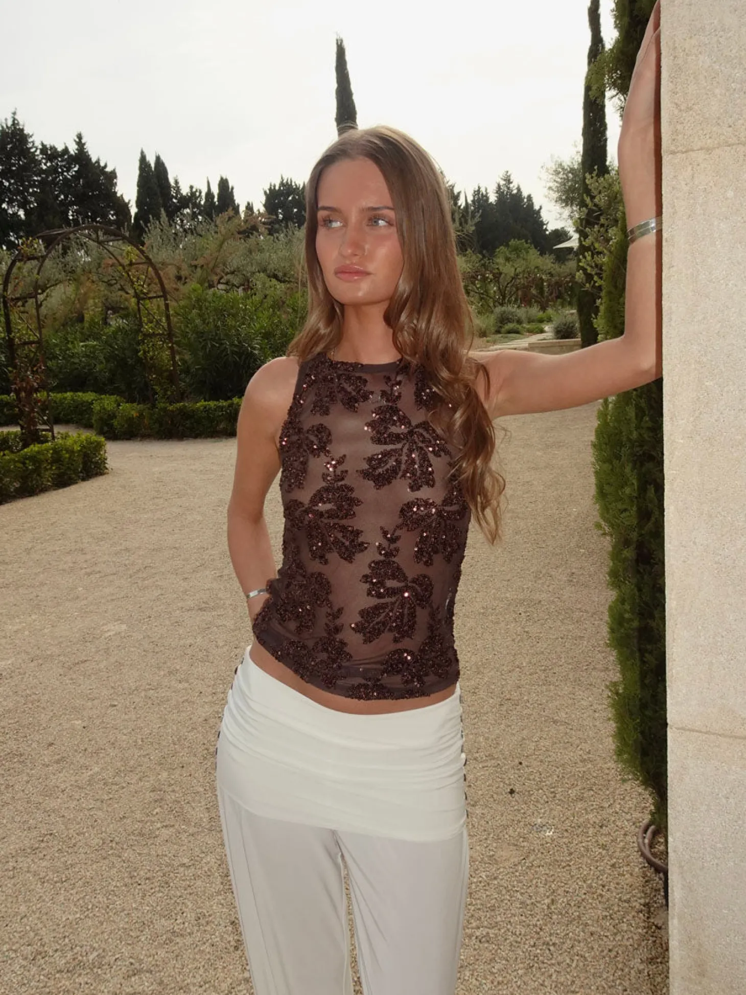 Lorelai top - Brun