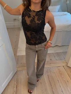 Lorelai top - Sort