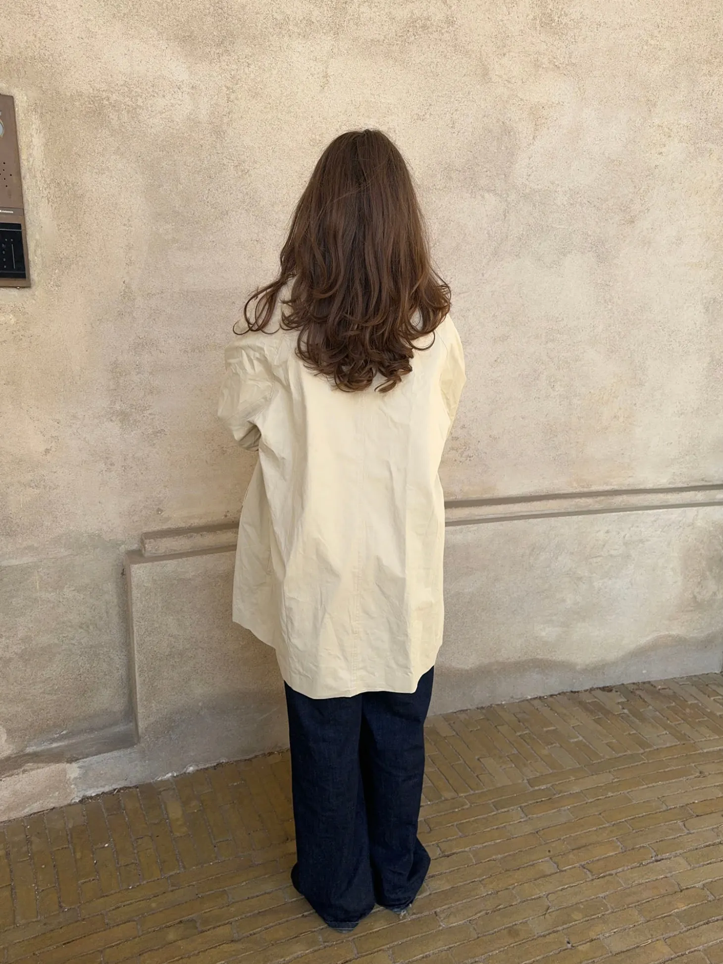 Lunaria frakke - Lys beige