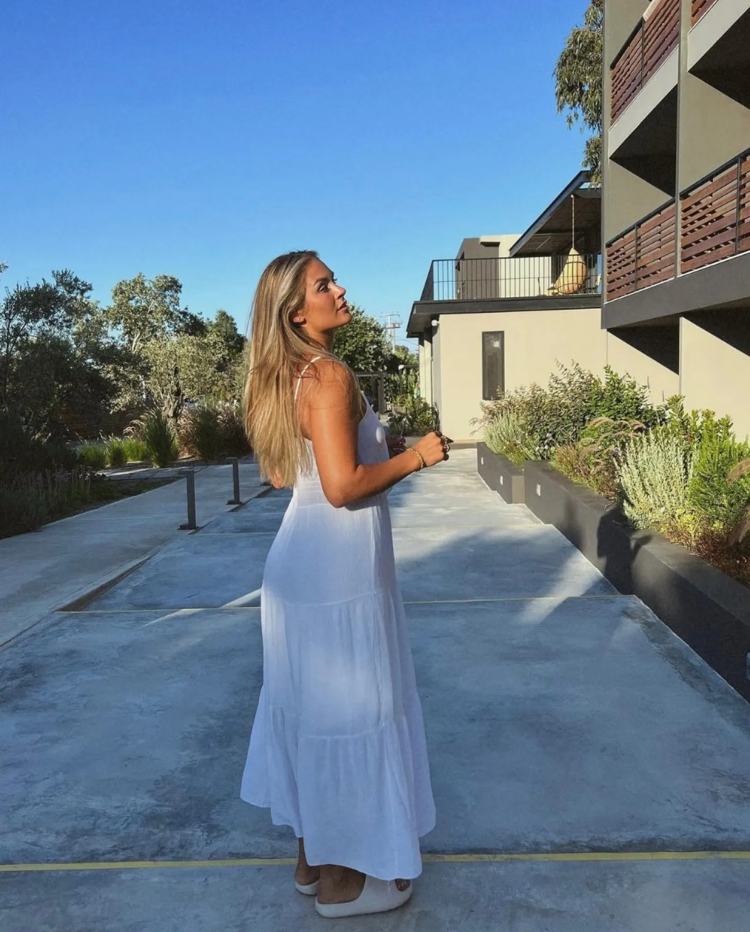 Lydia kjole - hvid