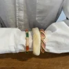 Lykke chunky armbånd - Cream hvid