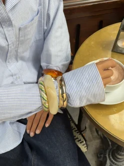 Lykke chunky armbånd - Off white