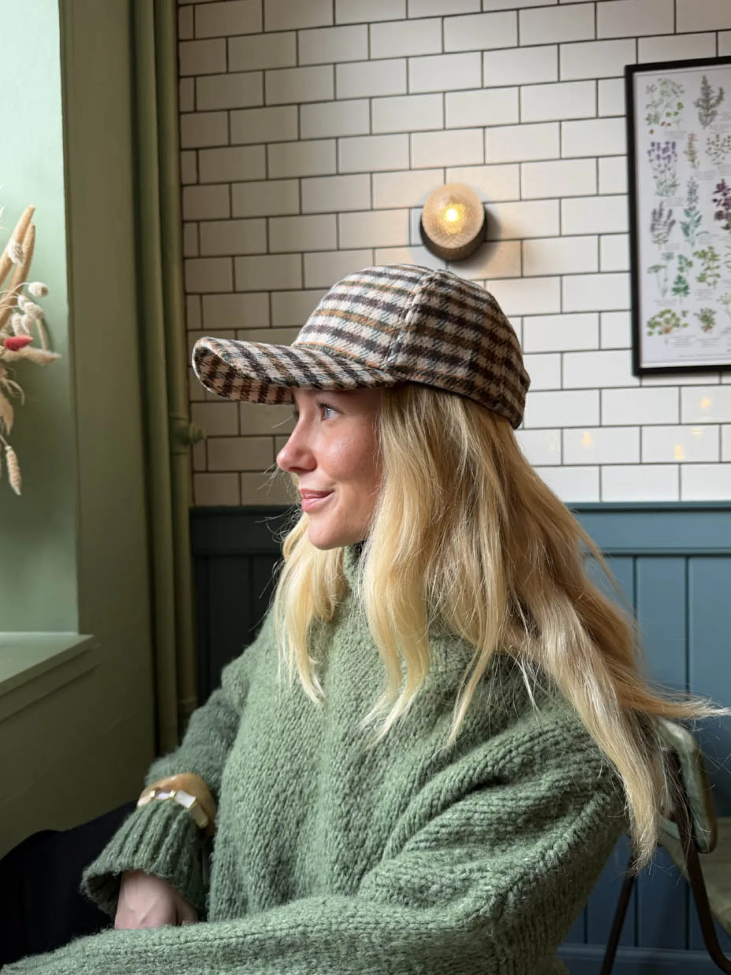 Madeline kasket med tern - Multifarvet