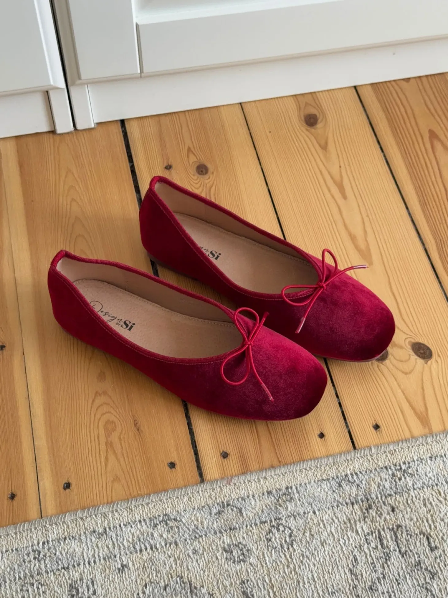 Maelle ballerina - Rød