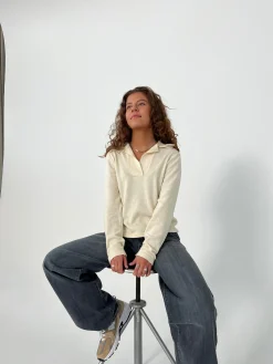 Maia strik - Creme/beige