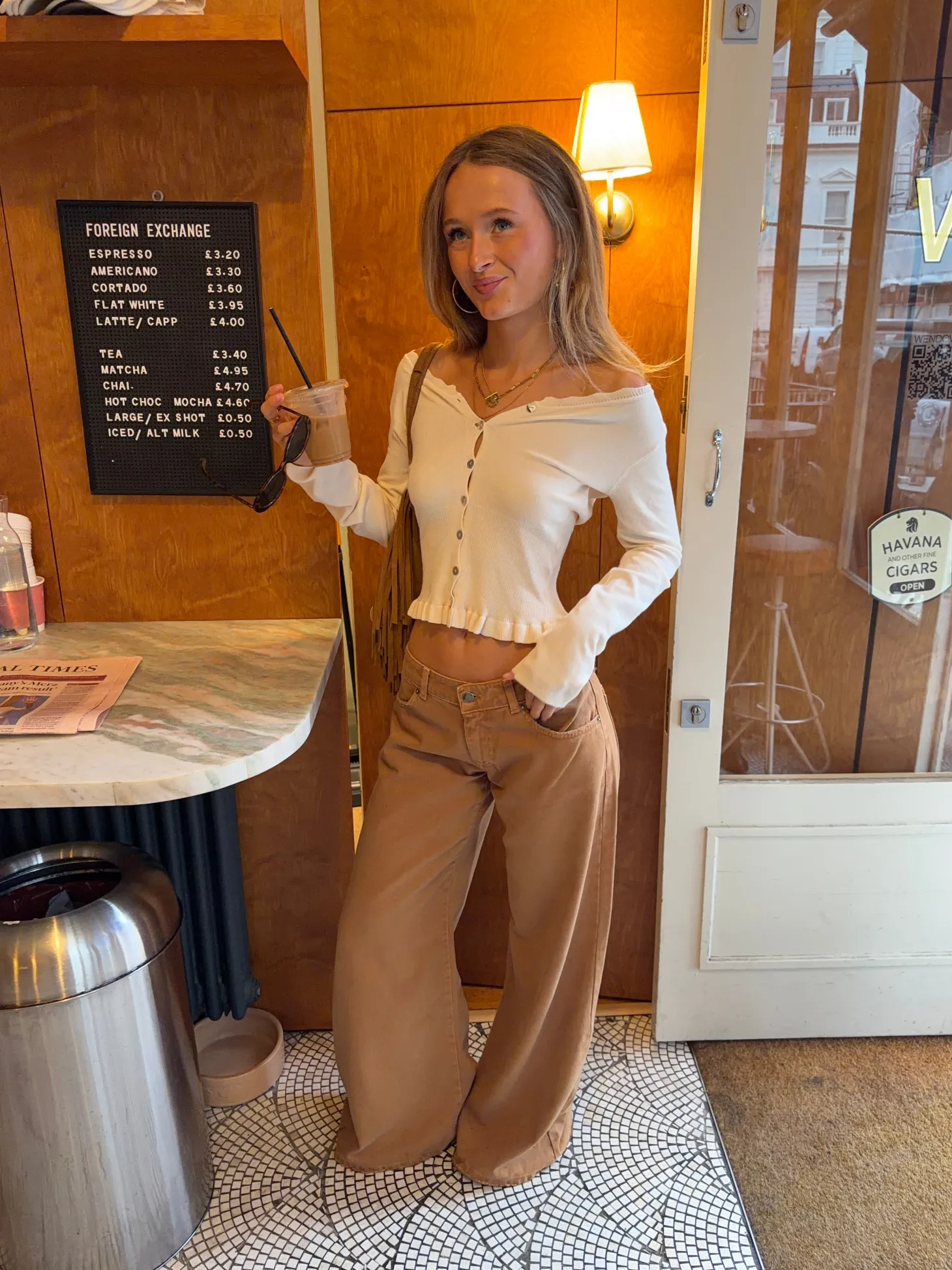 Malin Tomkins jeans - Camel