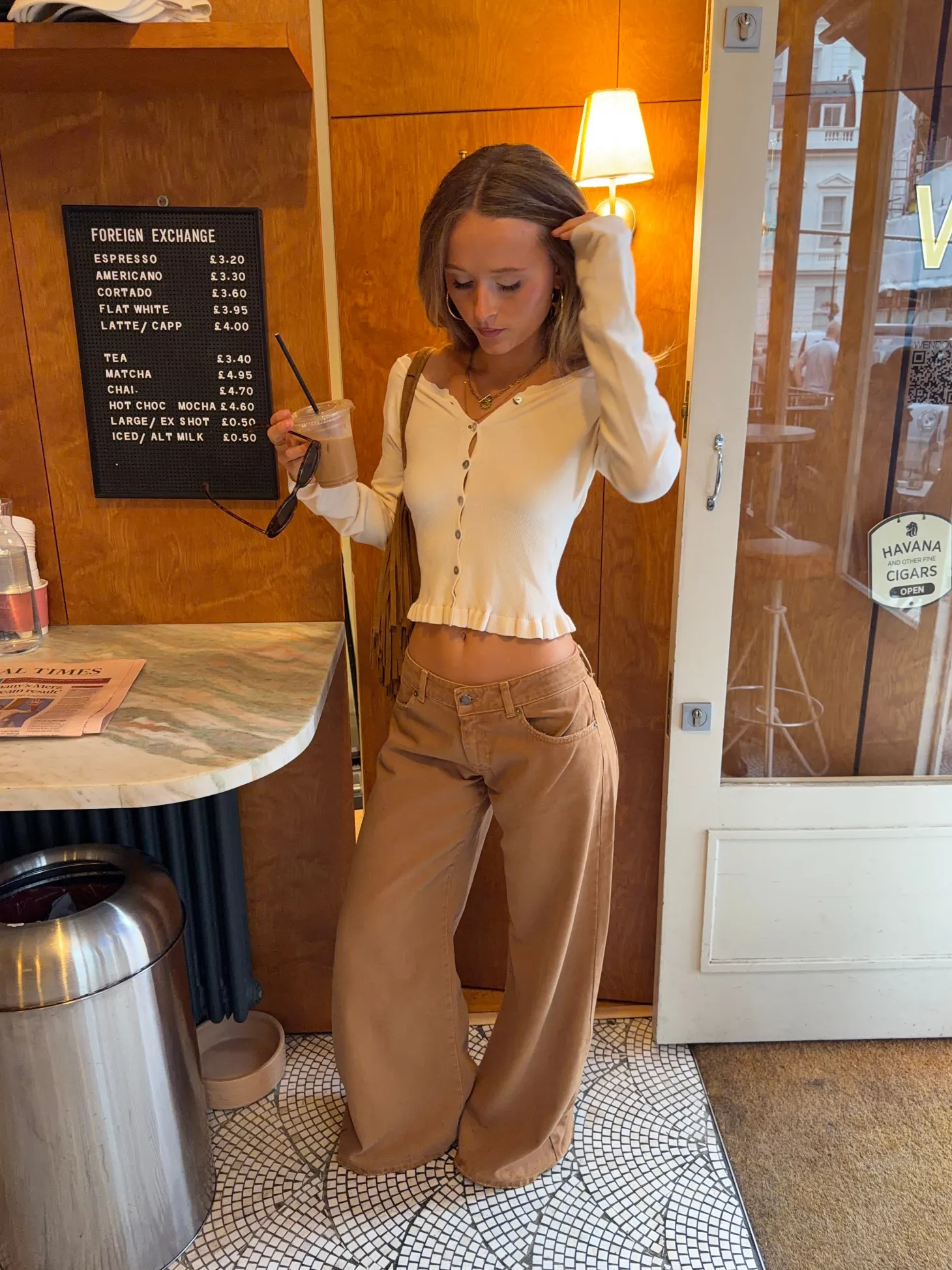 Malin Tomkins jeans - Camel