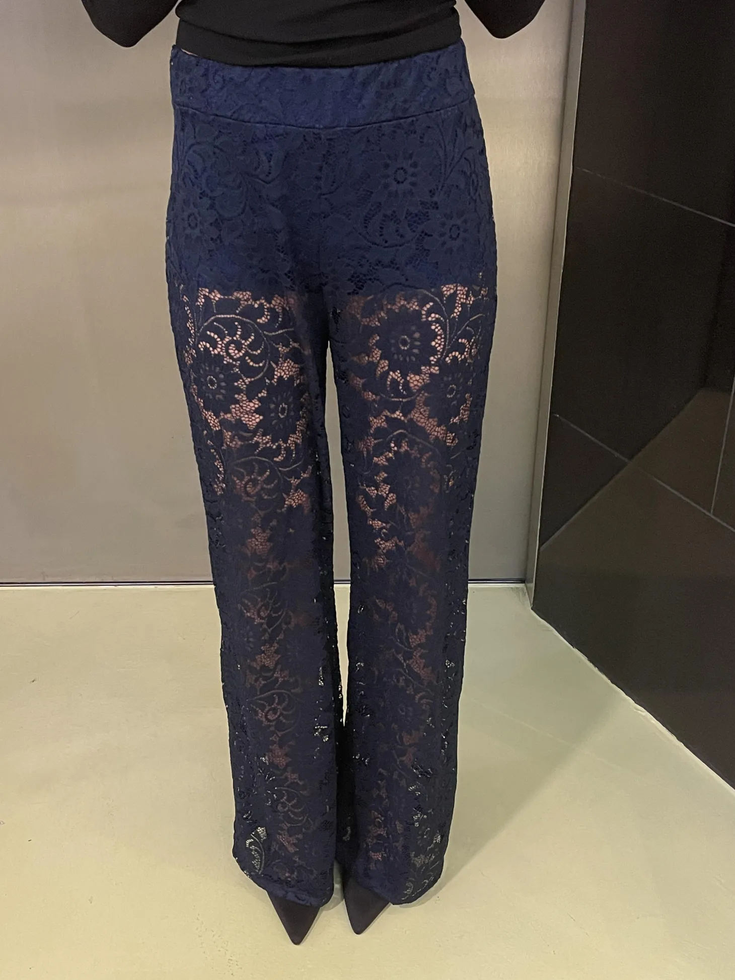 Marla blonde bukser - Navy