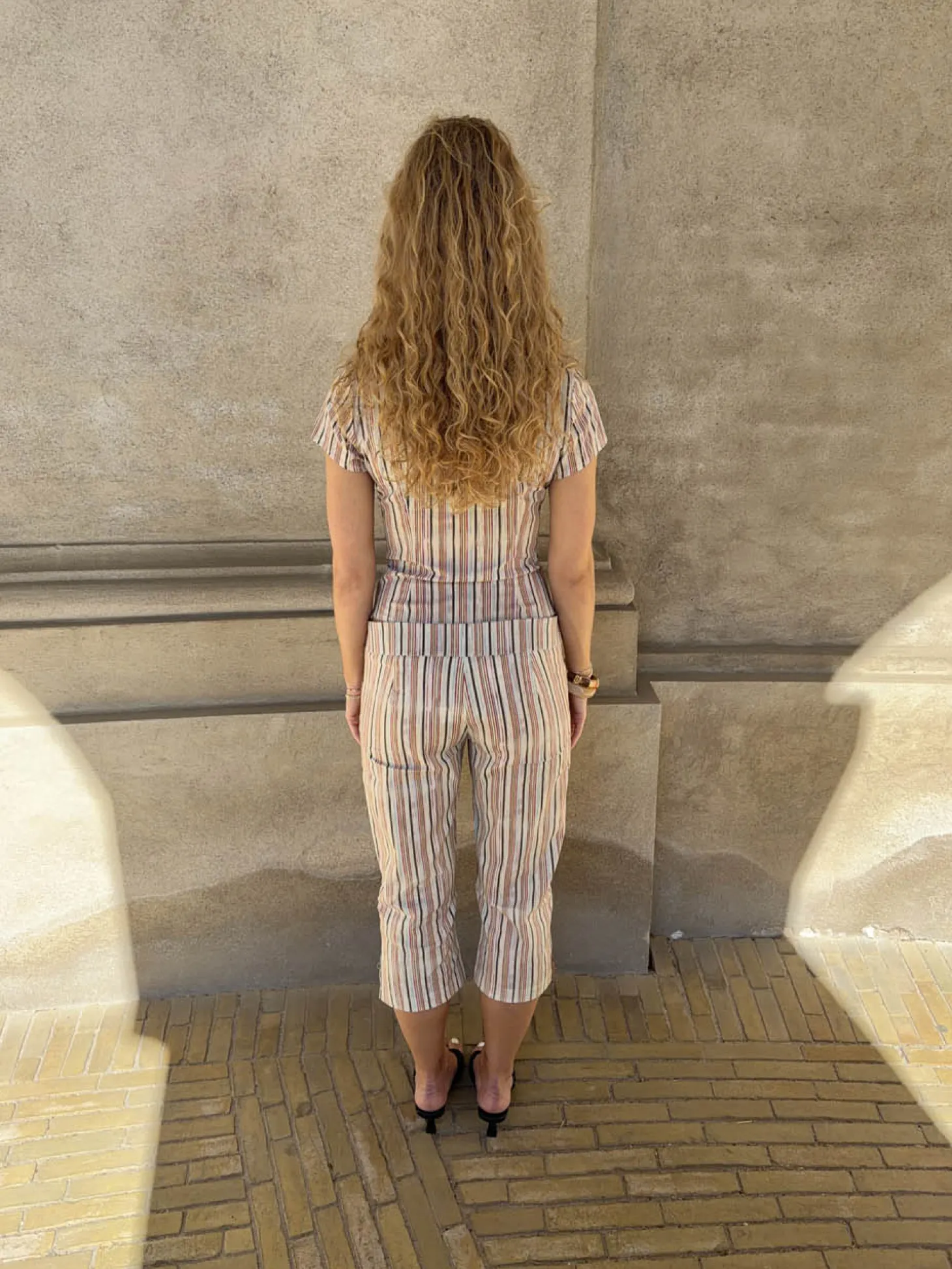 Marolina capris - Multifarvede striber