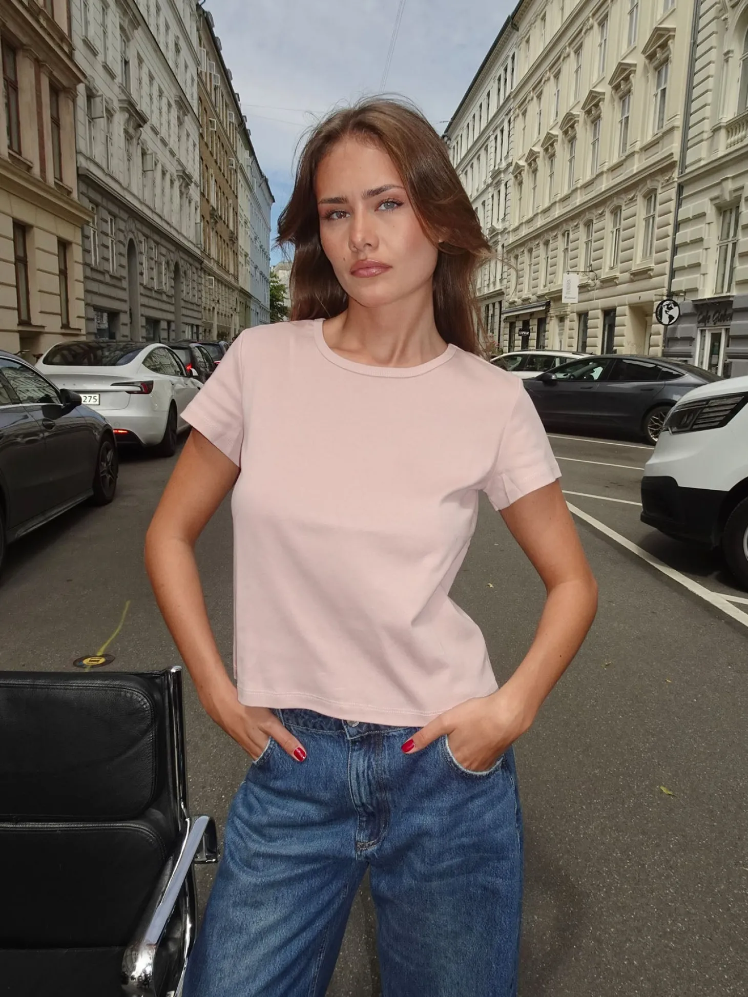 Marta t-shirt - Lyserød