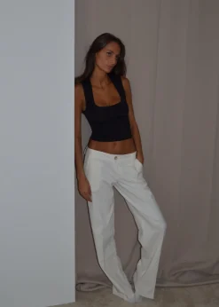 Mone top - Sort