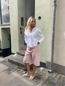 Nayaly bermudashorts - Lyserød