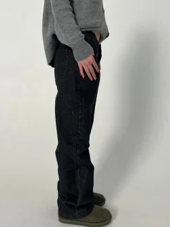 Nuna lavtaljede jeans - Sort
