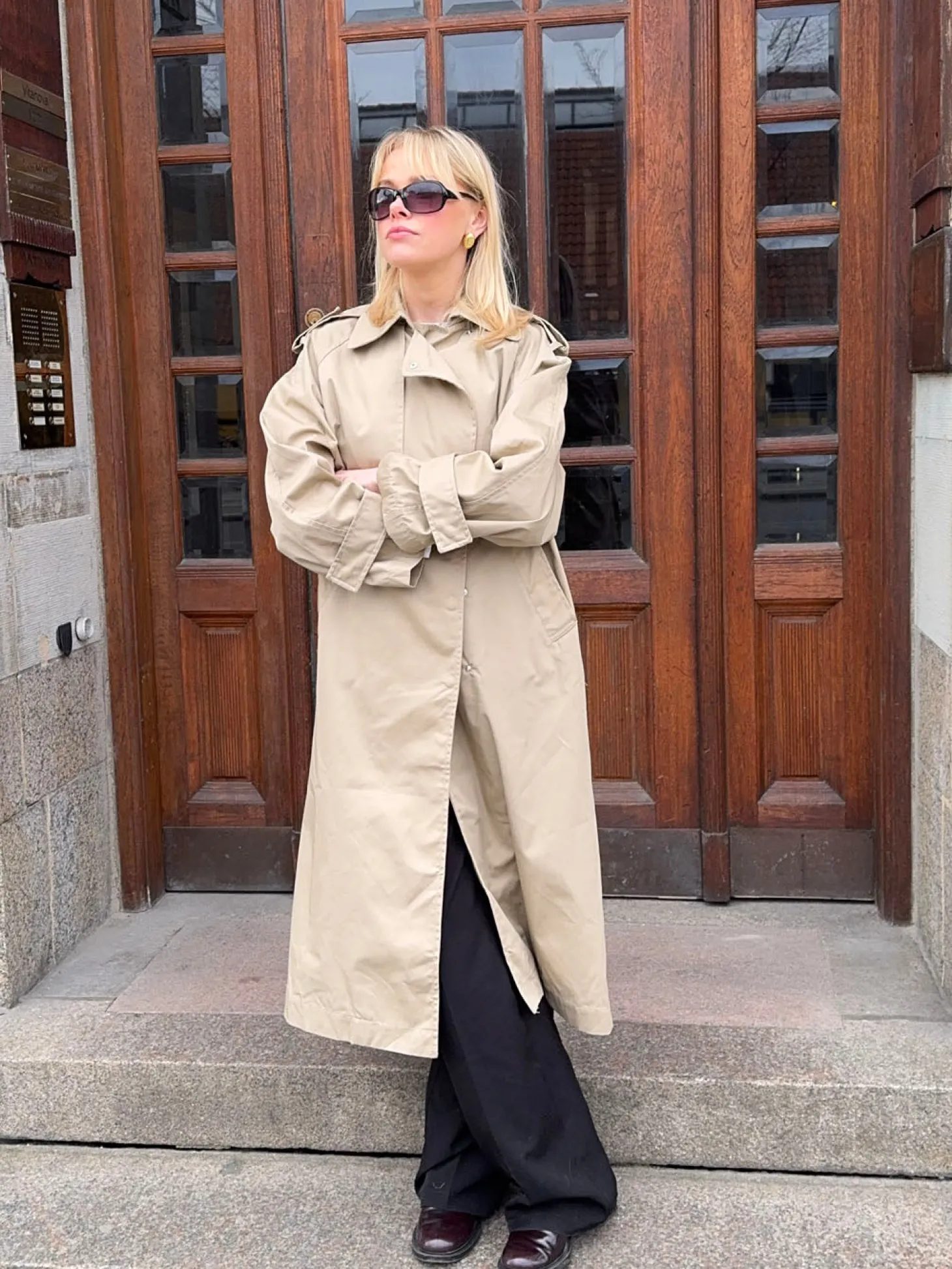 Nyra trenchcoat - Beige