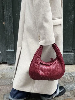 Paris taske - Vinrød