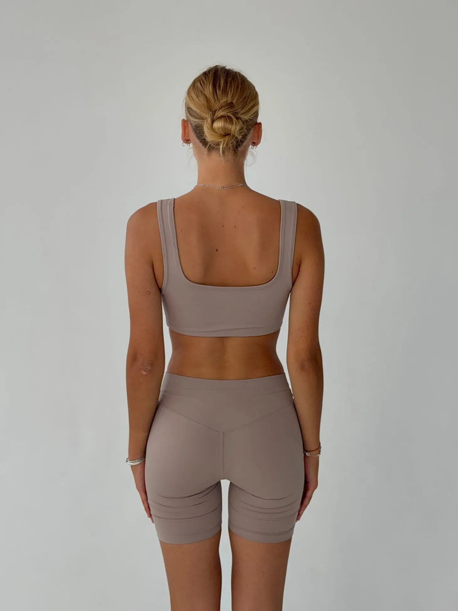 Plaza sports bra - Ash