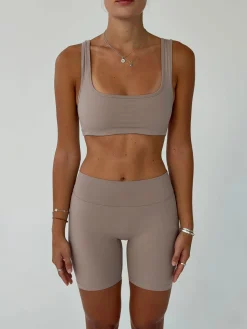 Plaza sports bra - Ash