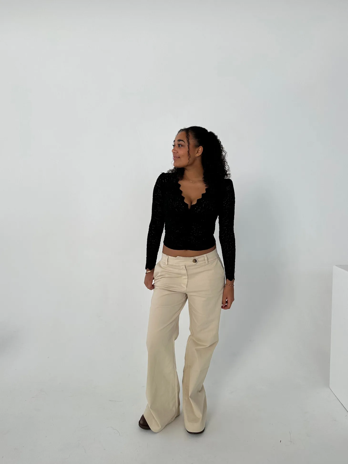 Romey bukser - Beige
