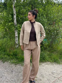 Saba jakke - Beige