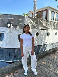 Sabira Bukser - Hvide med kirsebær