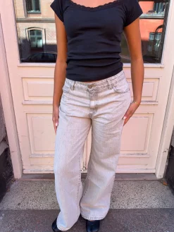 Samara jeans - Lys grå