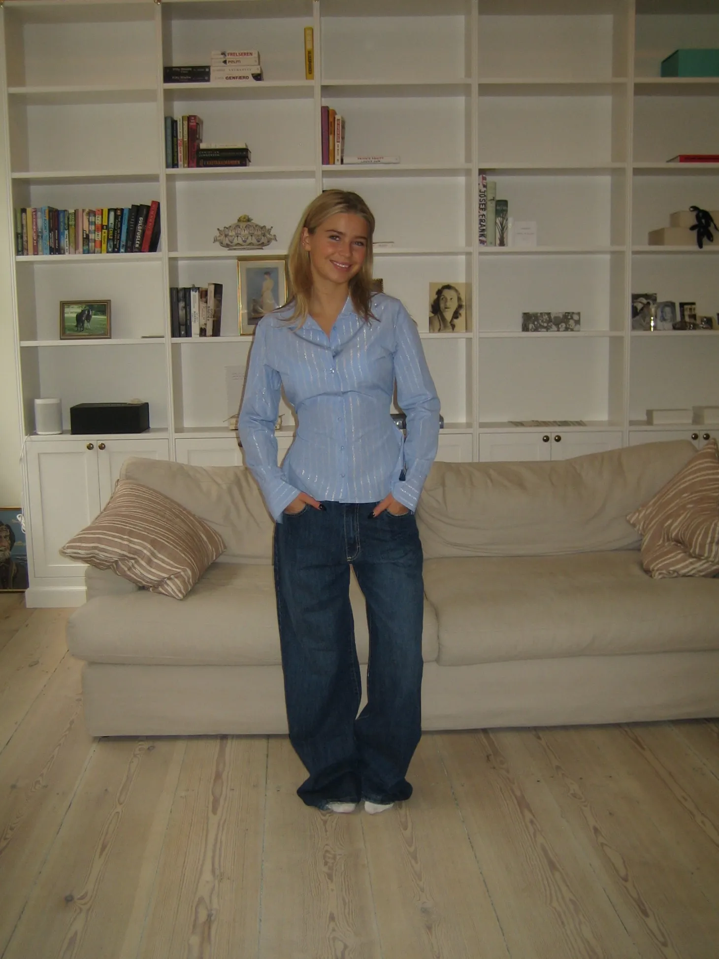 Samara jeans - Mørkeblå denim