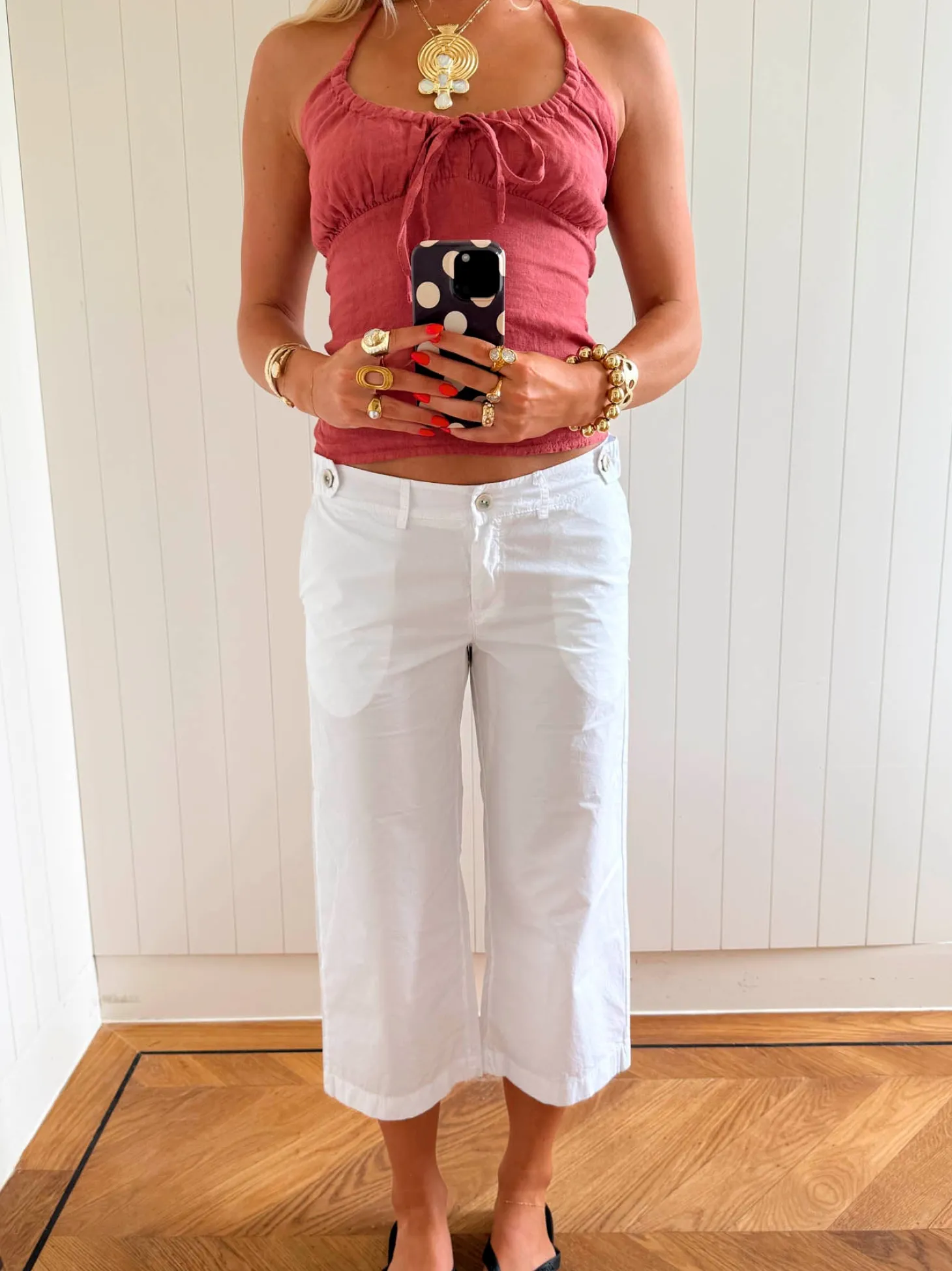 Scandivv capris - Hvid
