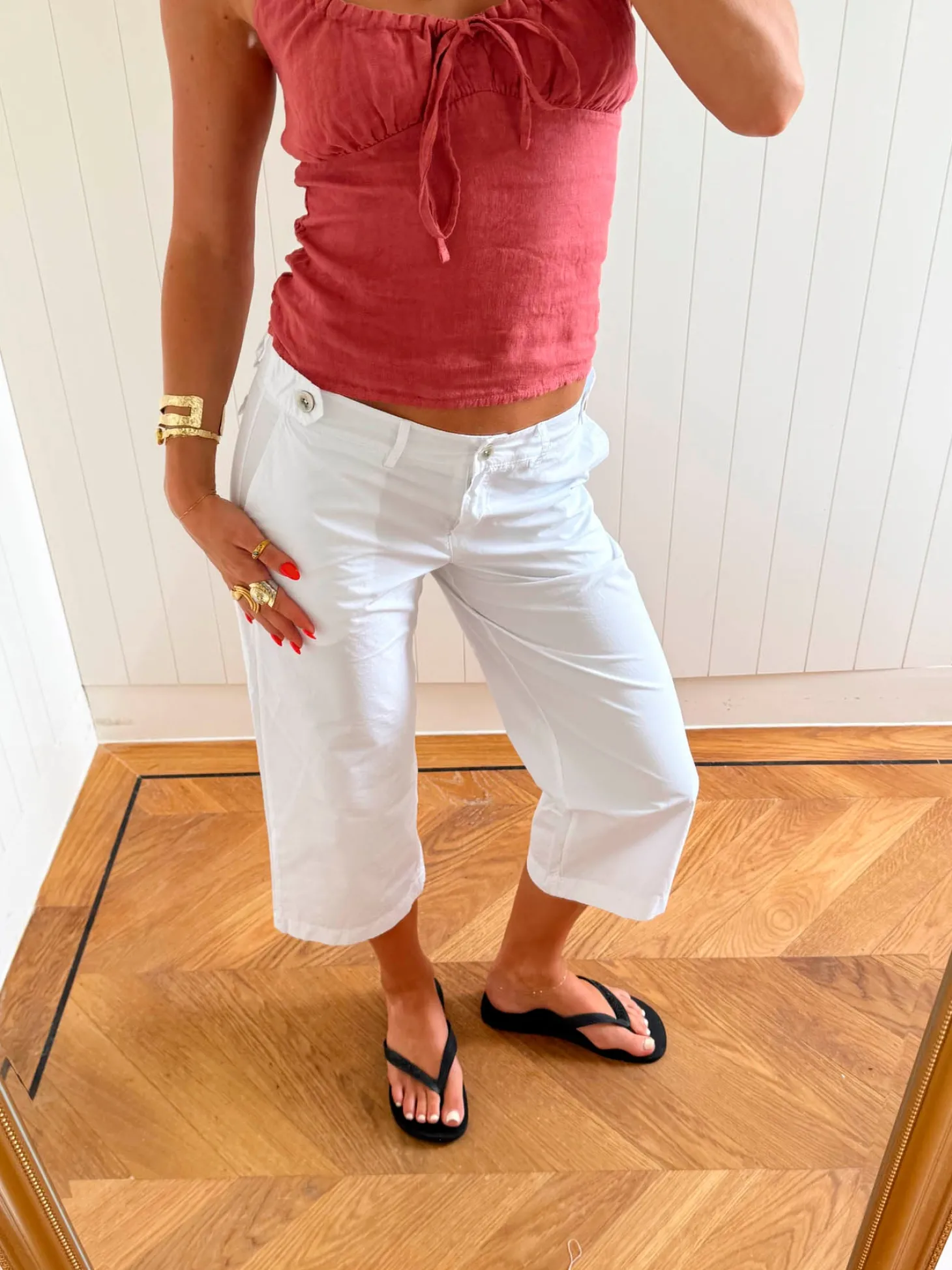 Scandivv capris - Hvid