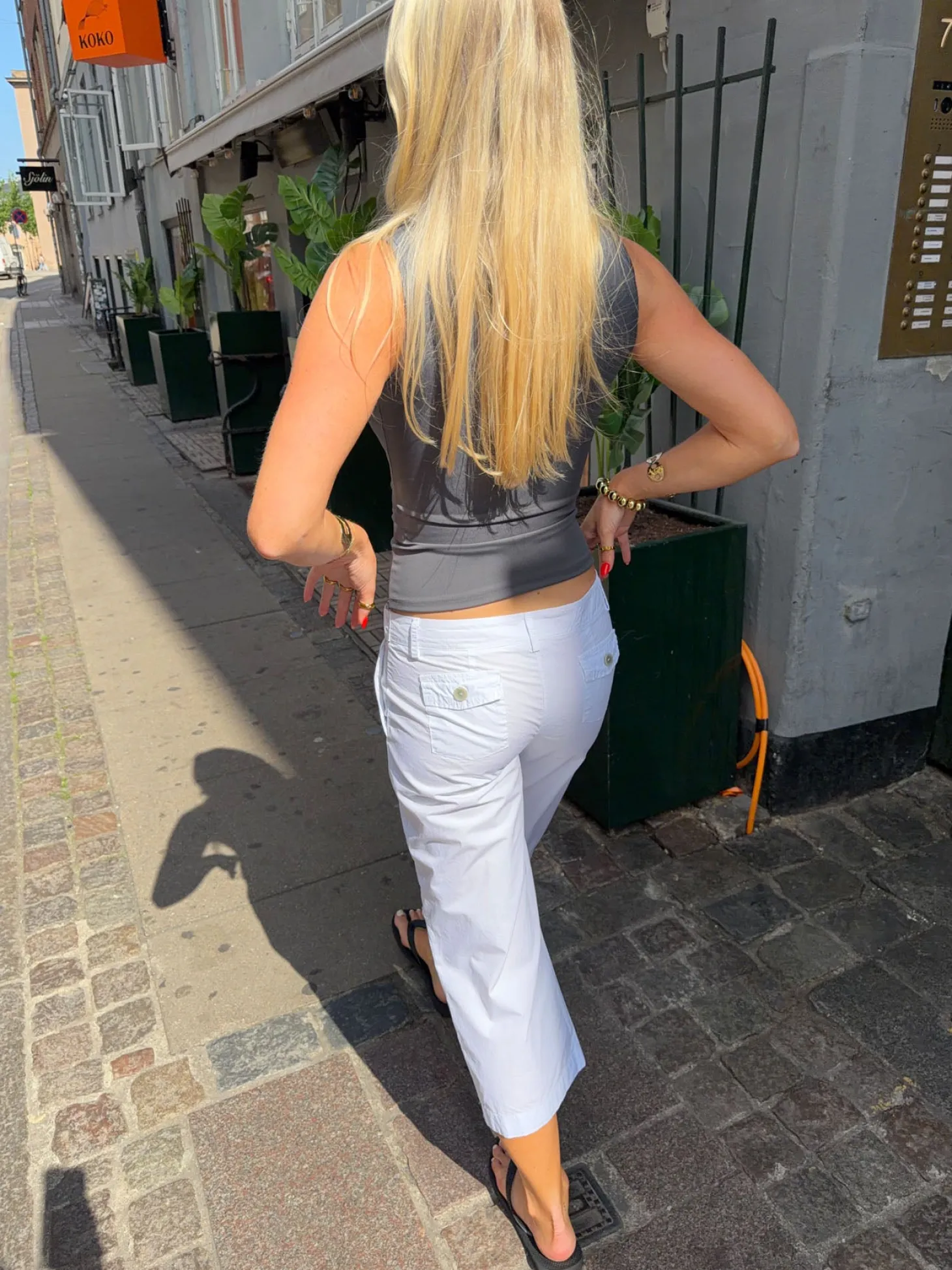 Scandivv capris - Hvid