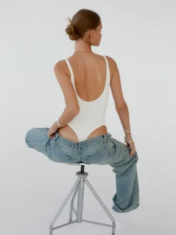 Sculpt bodystocking - Hvid