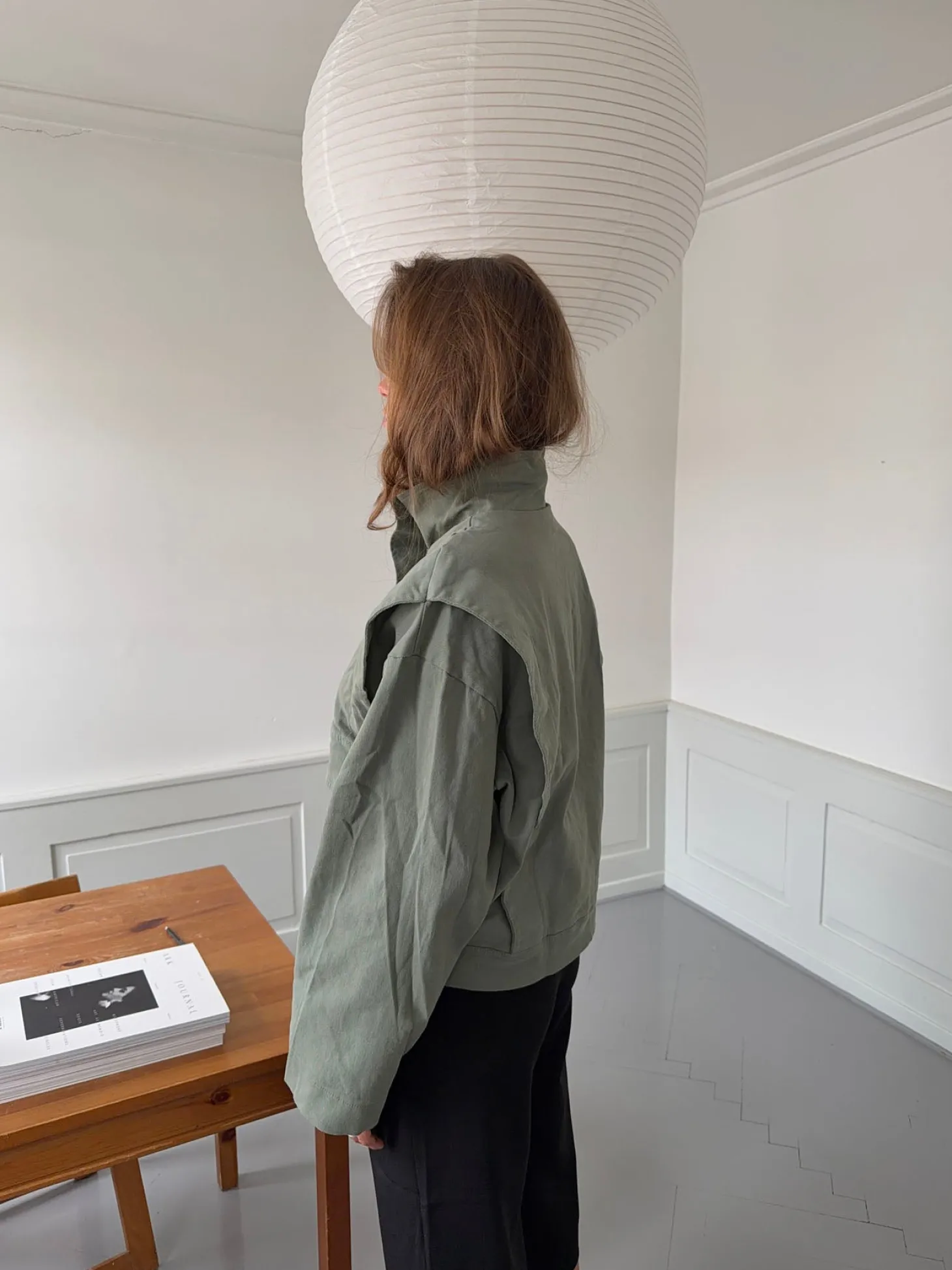 Seraphine jakke - Kaki