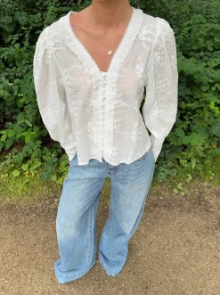 Silvia bluse - Hvid