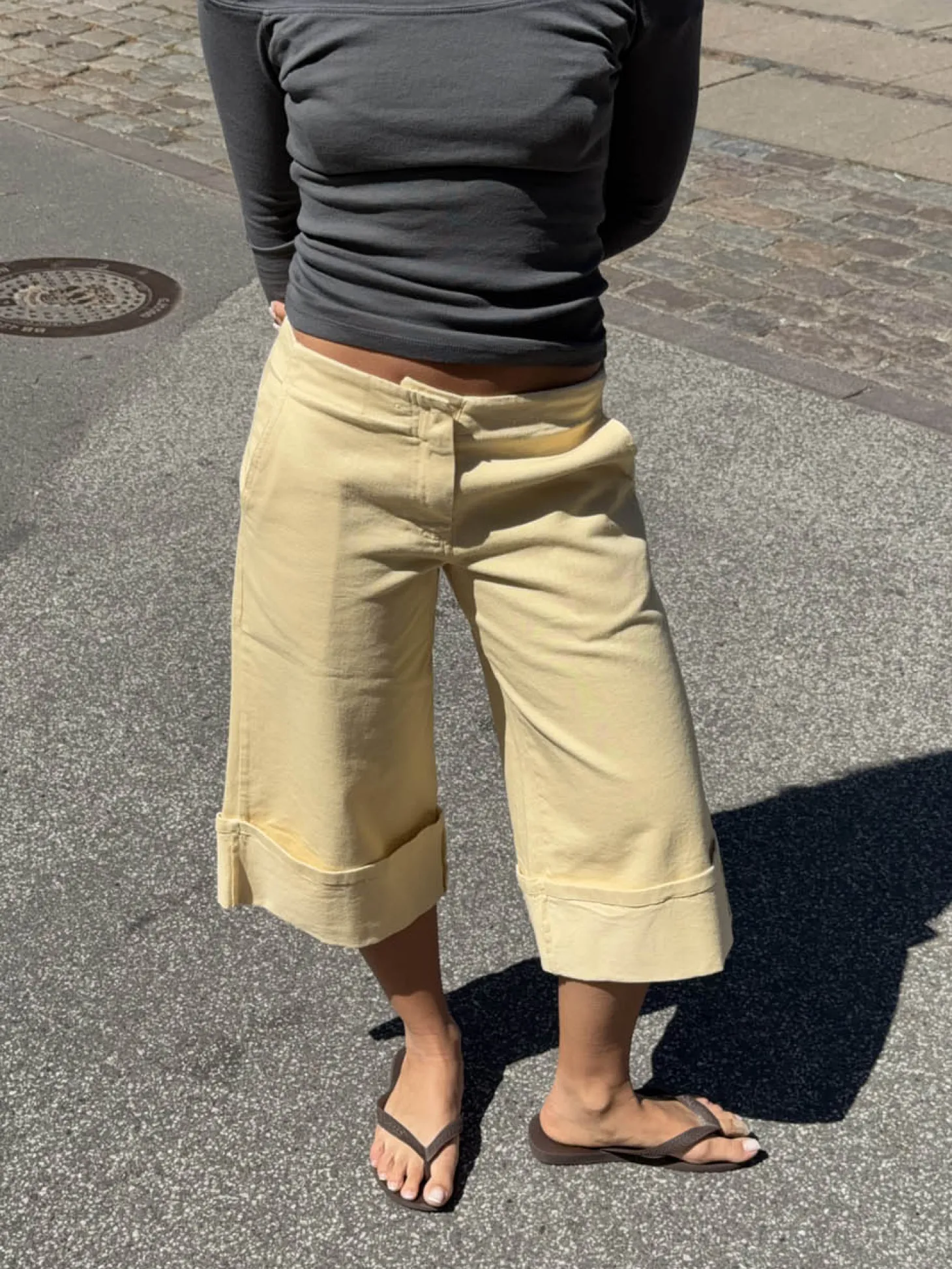 Siva bermudashorts - Gul