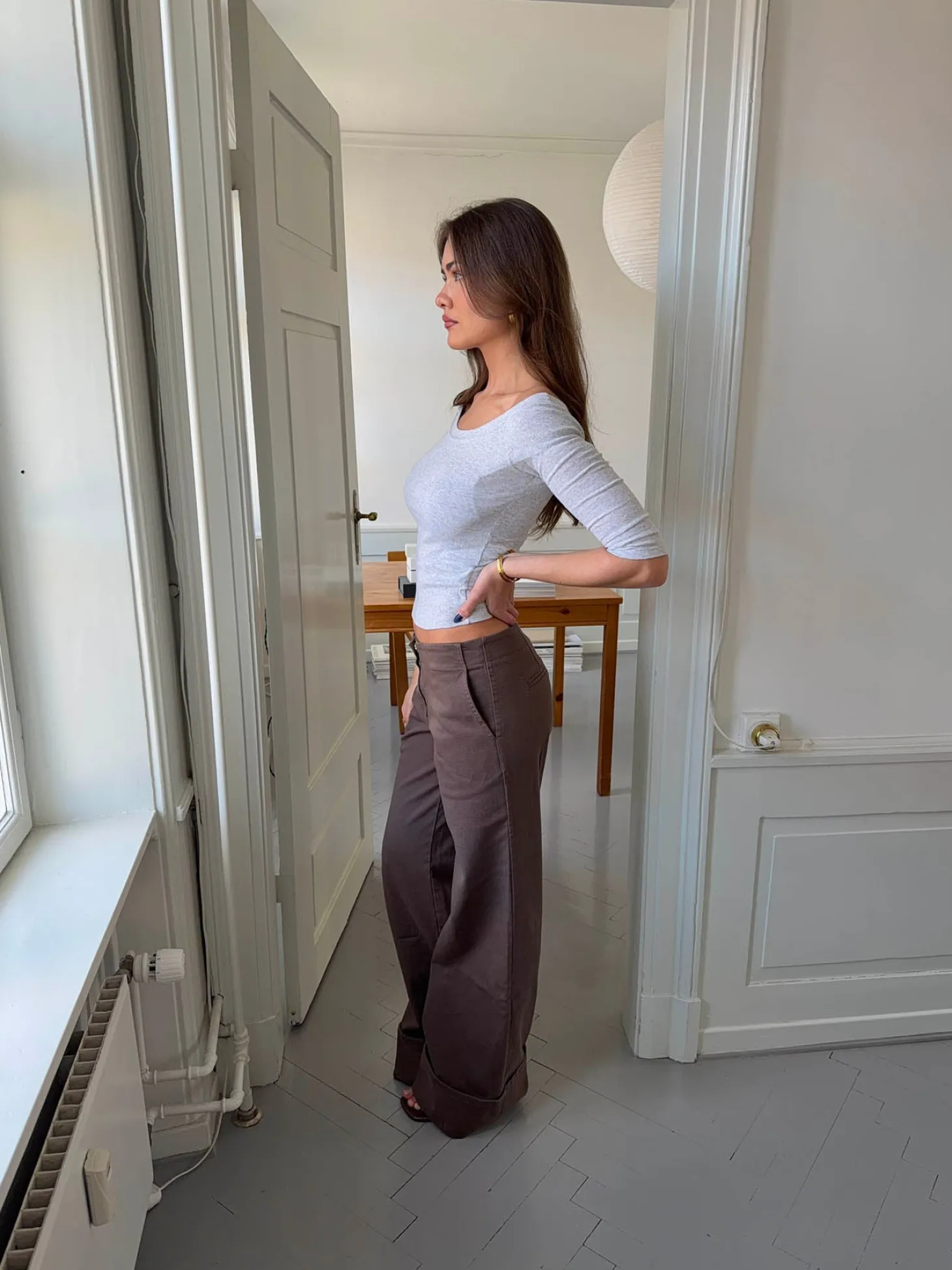 Siv jeans - Brun