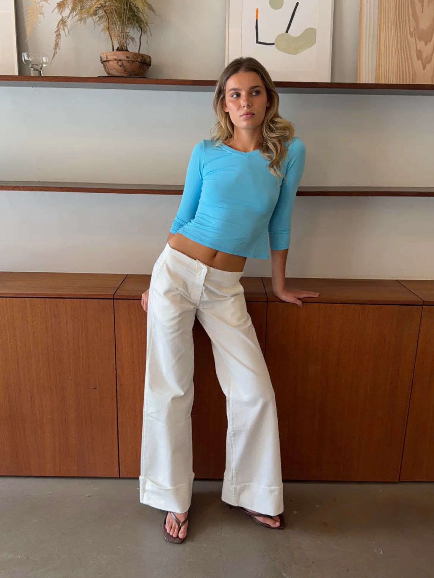 Siv jeans - Hvid