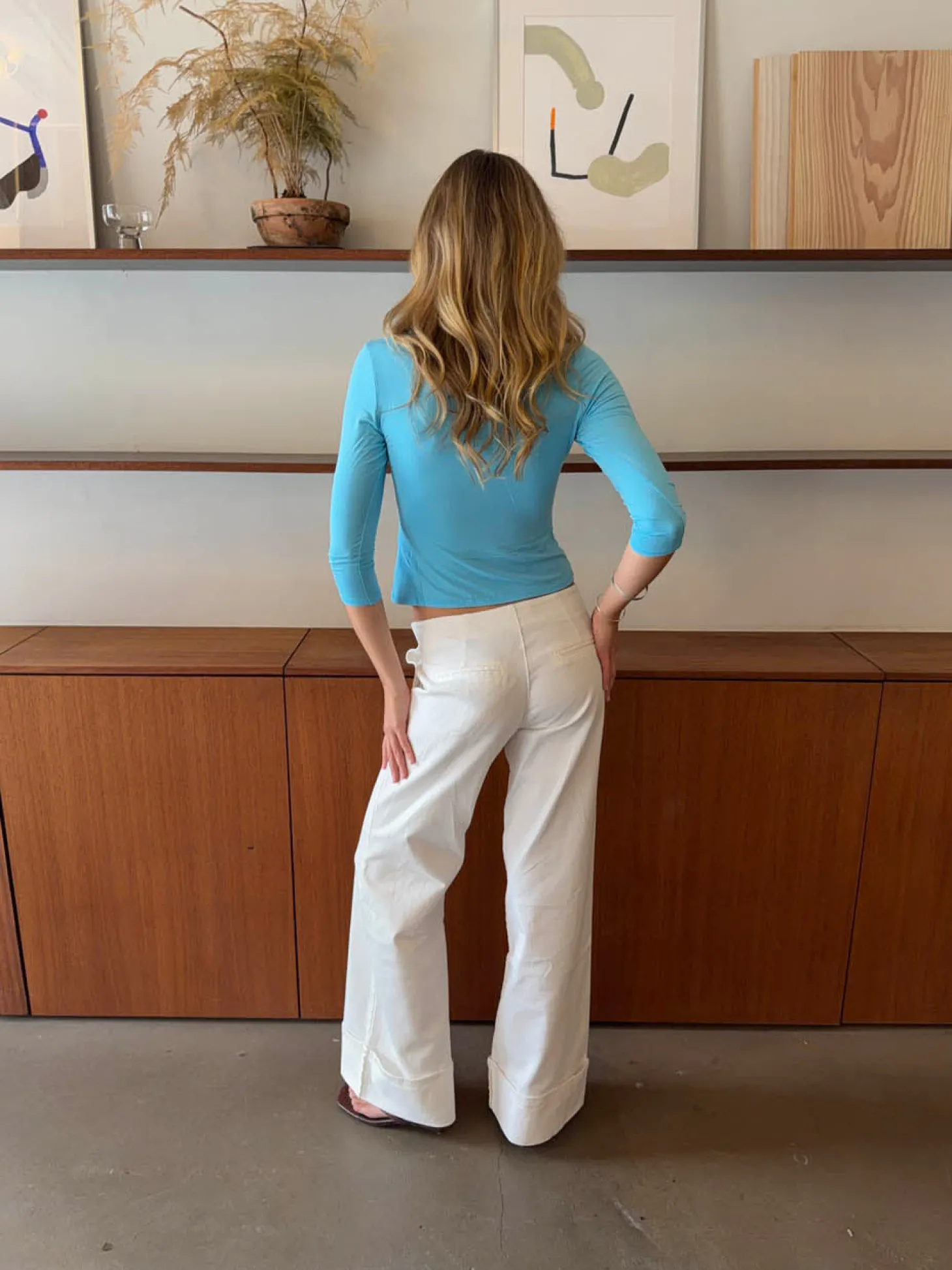 Siv jeans - Hvid