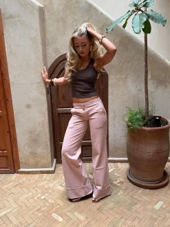 Siv jeans - Lyserød