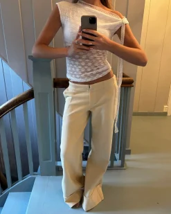 Siv jeans - Lys gul