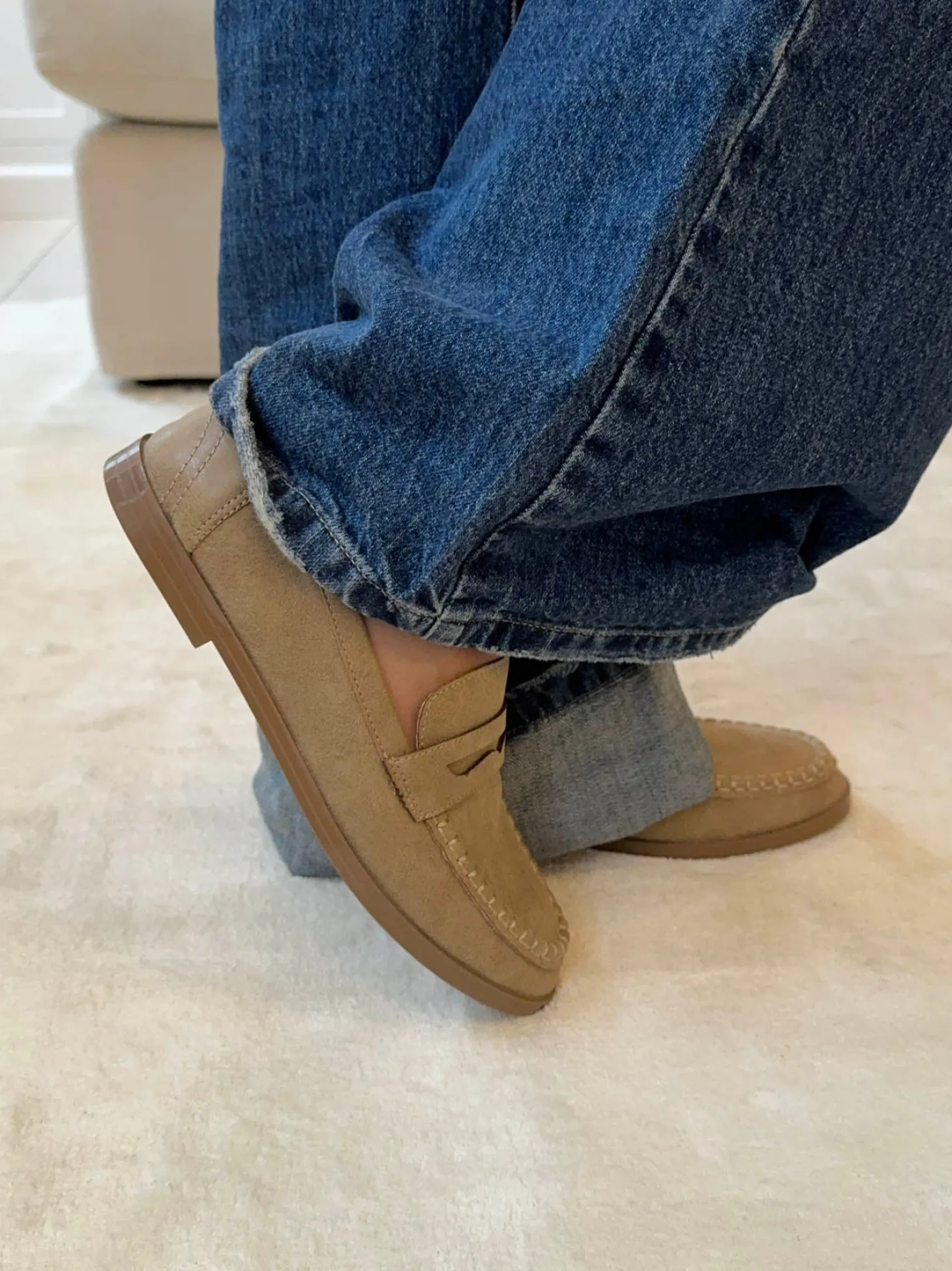 Sjola loafers - Beige