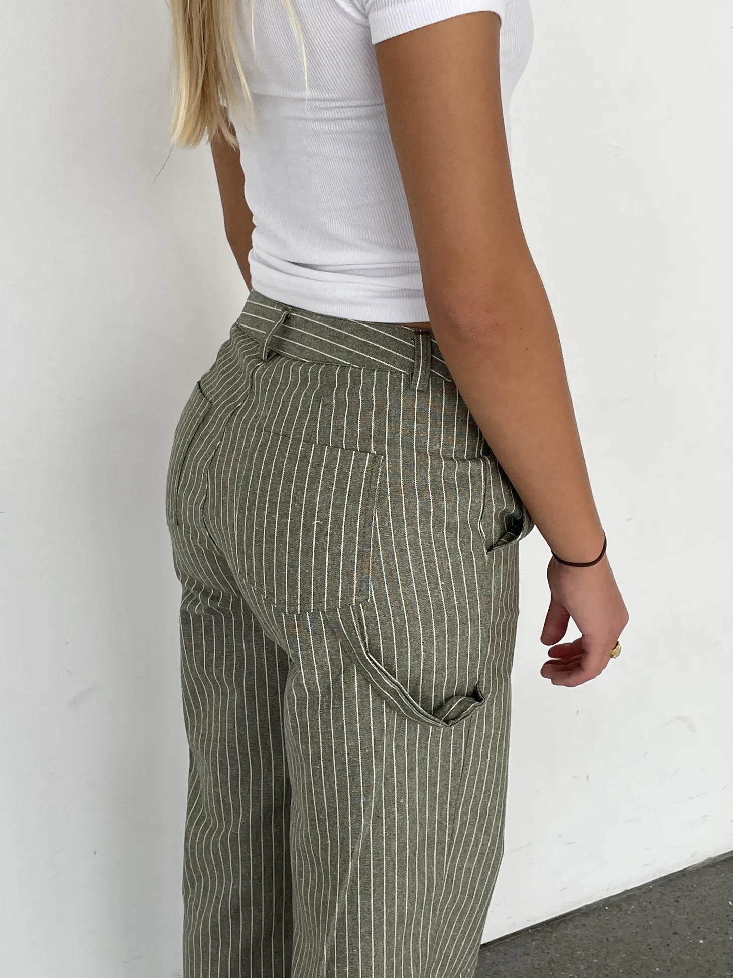 Statement bukser - Kaki