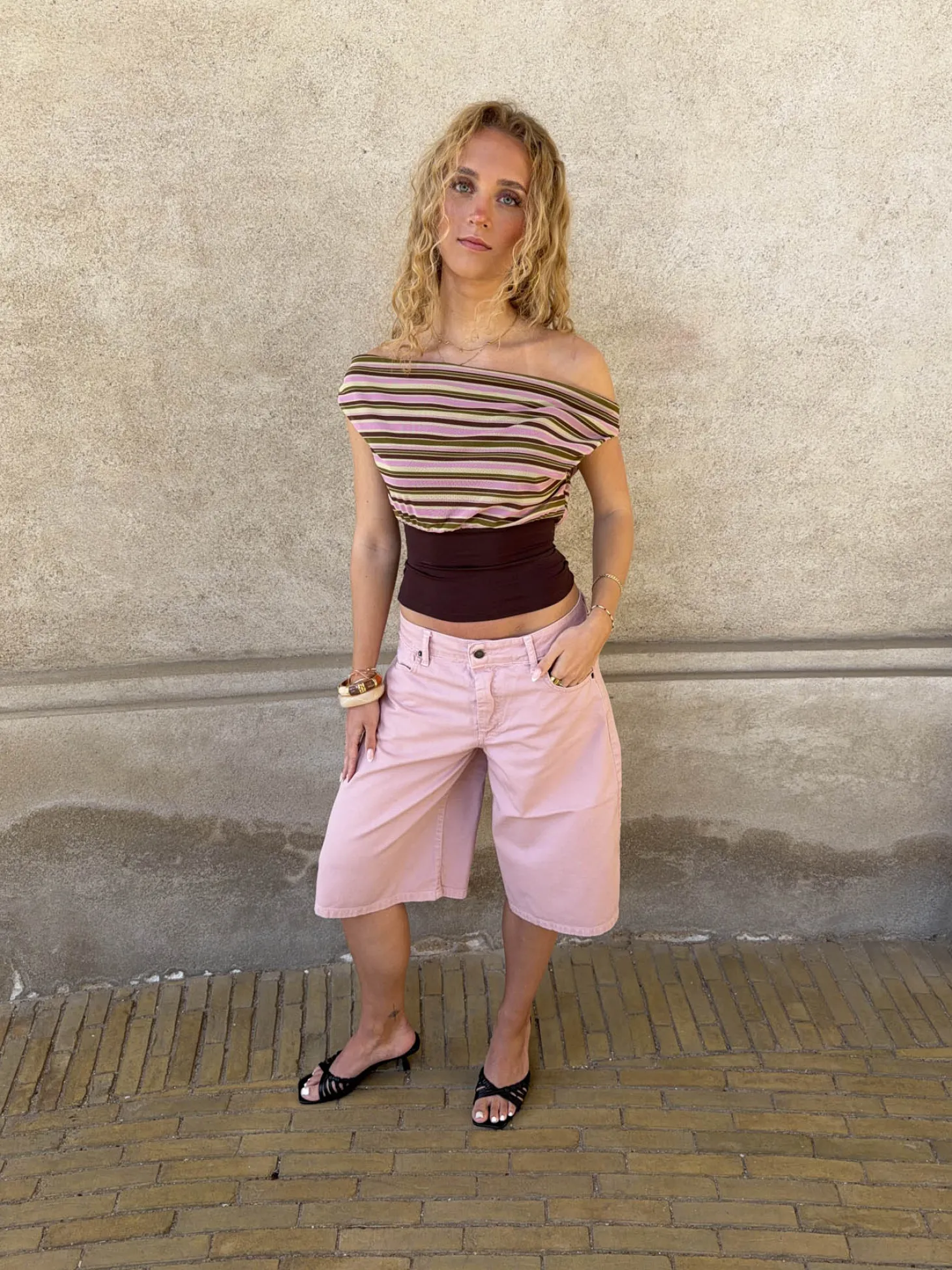 Stova bermudashorts - Lyserød