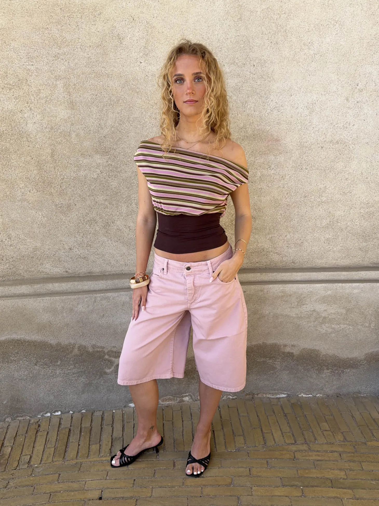 Stova bermudashorts - Lyserød