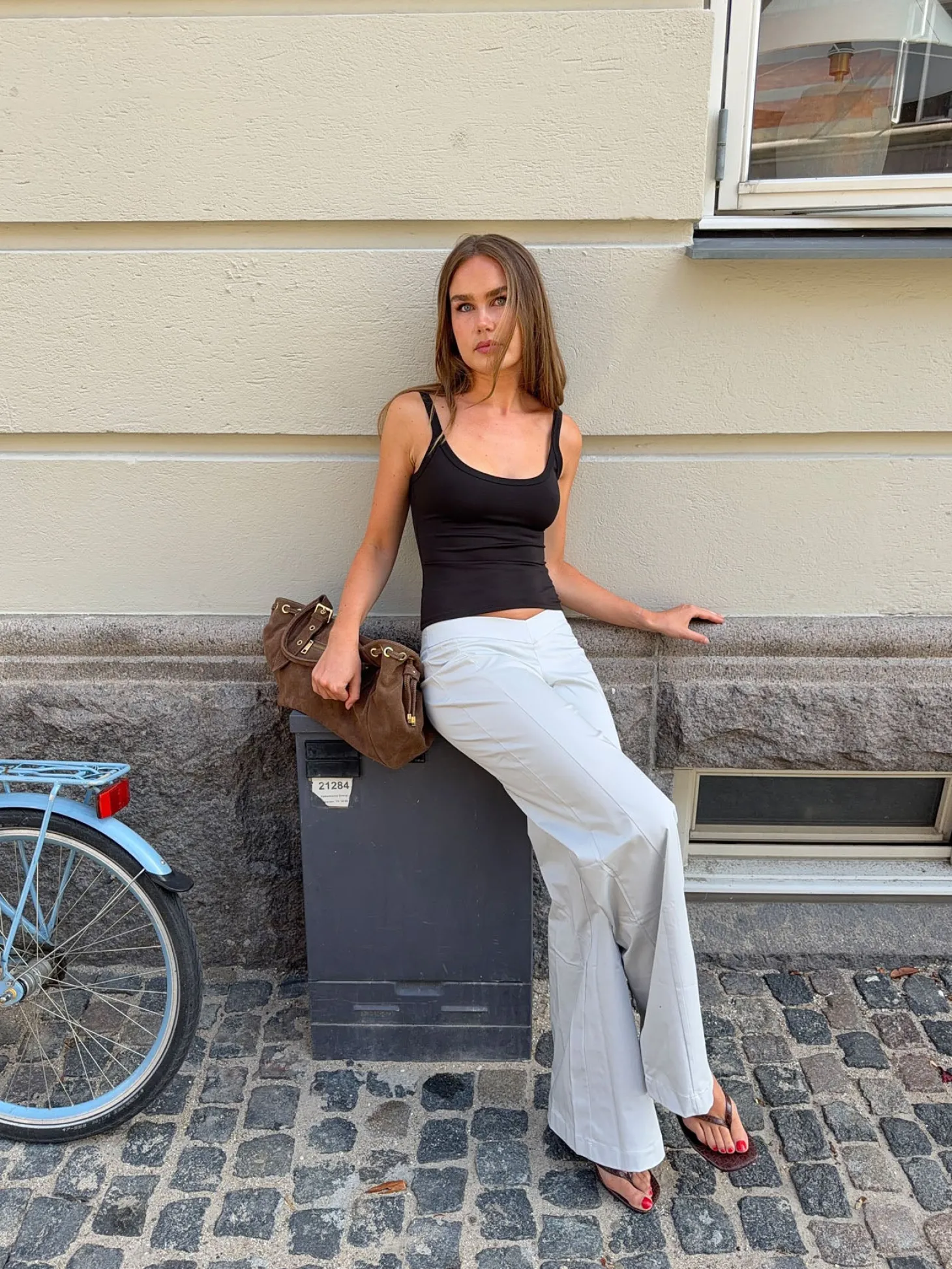 Svea tanktop - Sort