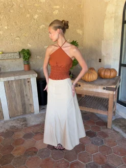 Takini nederdel - Beige
