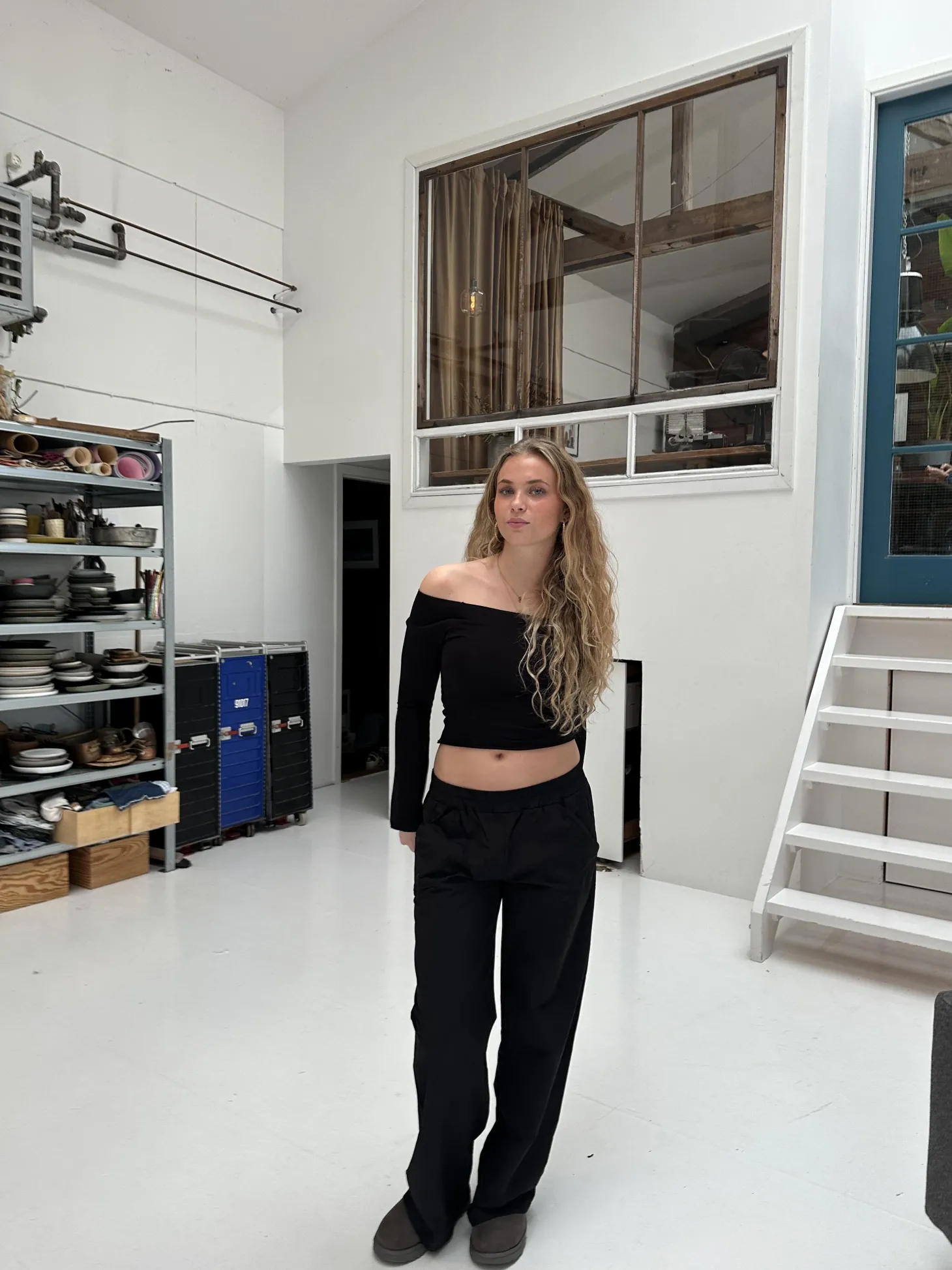 Tiff trackpants - Sort